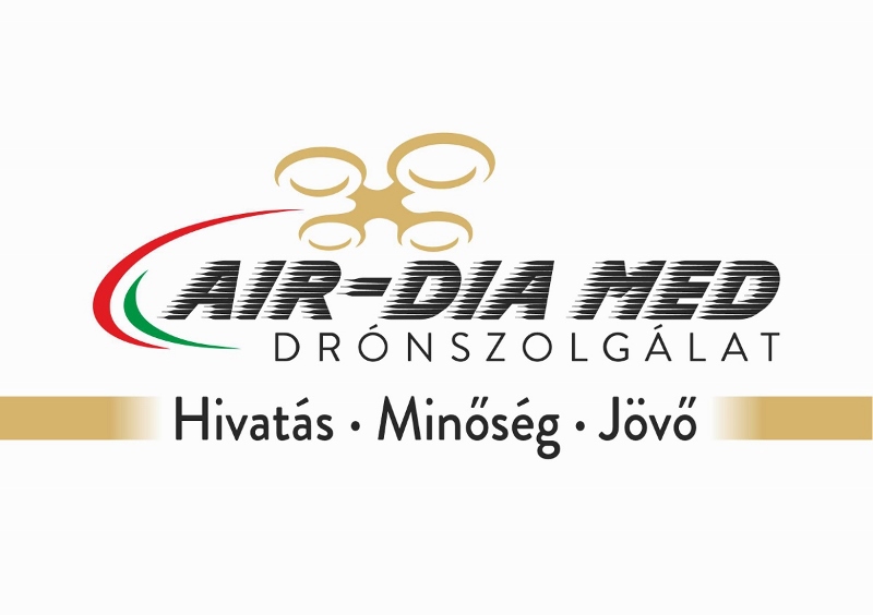AIR-DIA drón szolgáltató logó